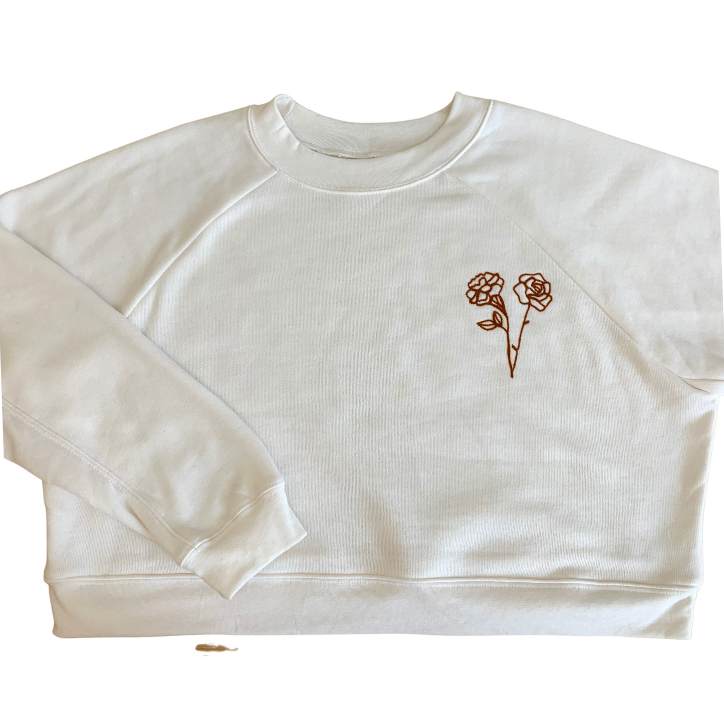 The Birth Flower Sweatshirt - Cream