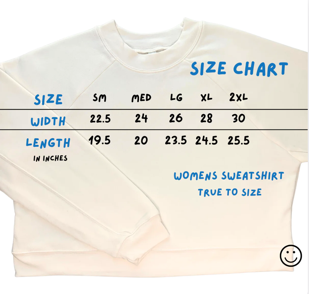 The Women's Cropped Chainstitch Sweatshirt - Cream
