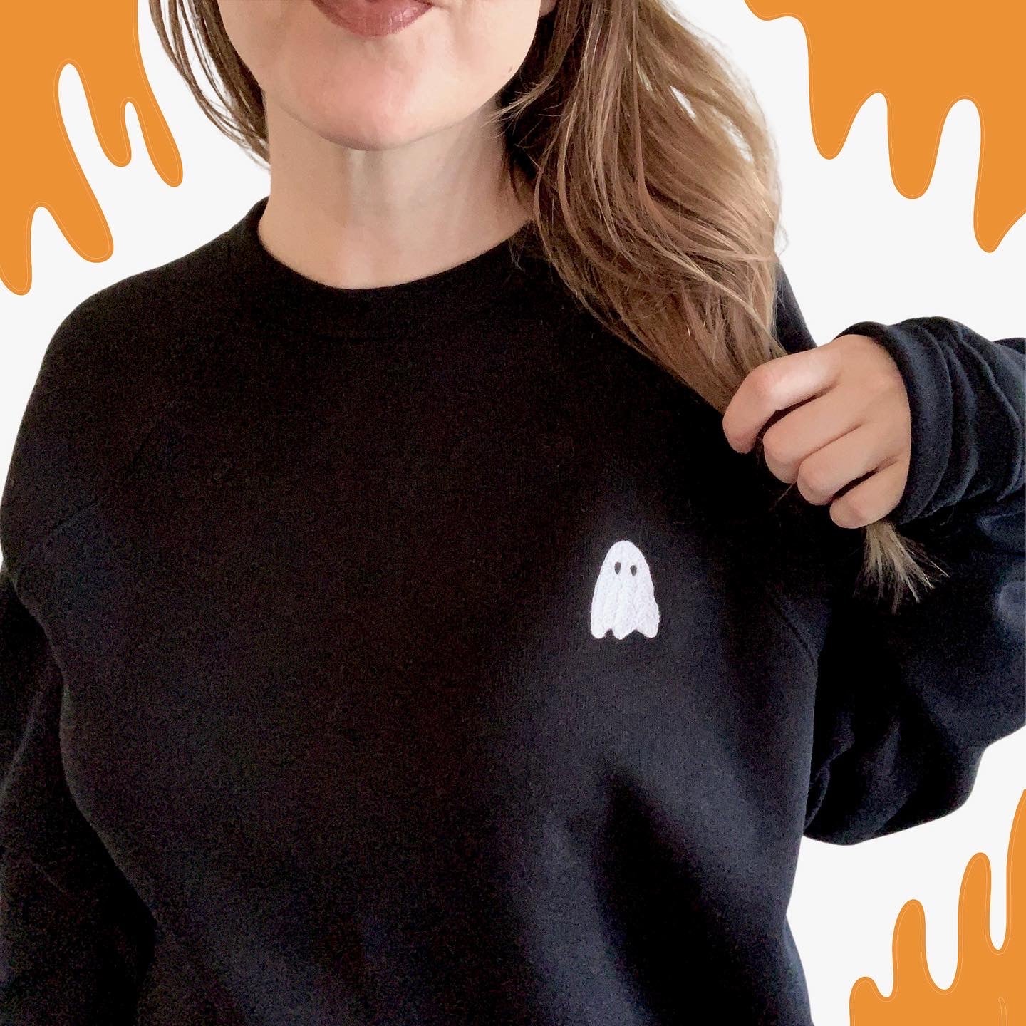 LIMITED RUN Little Ghost Chainstitch Sweatshirt