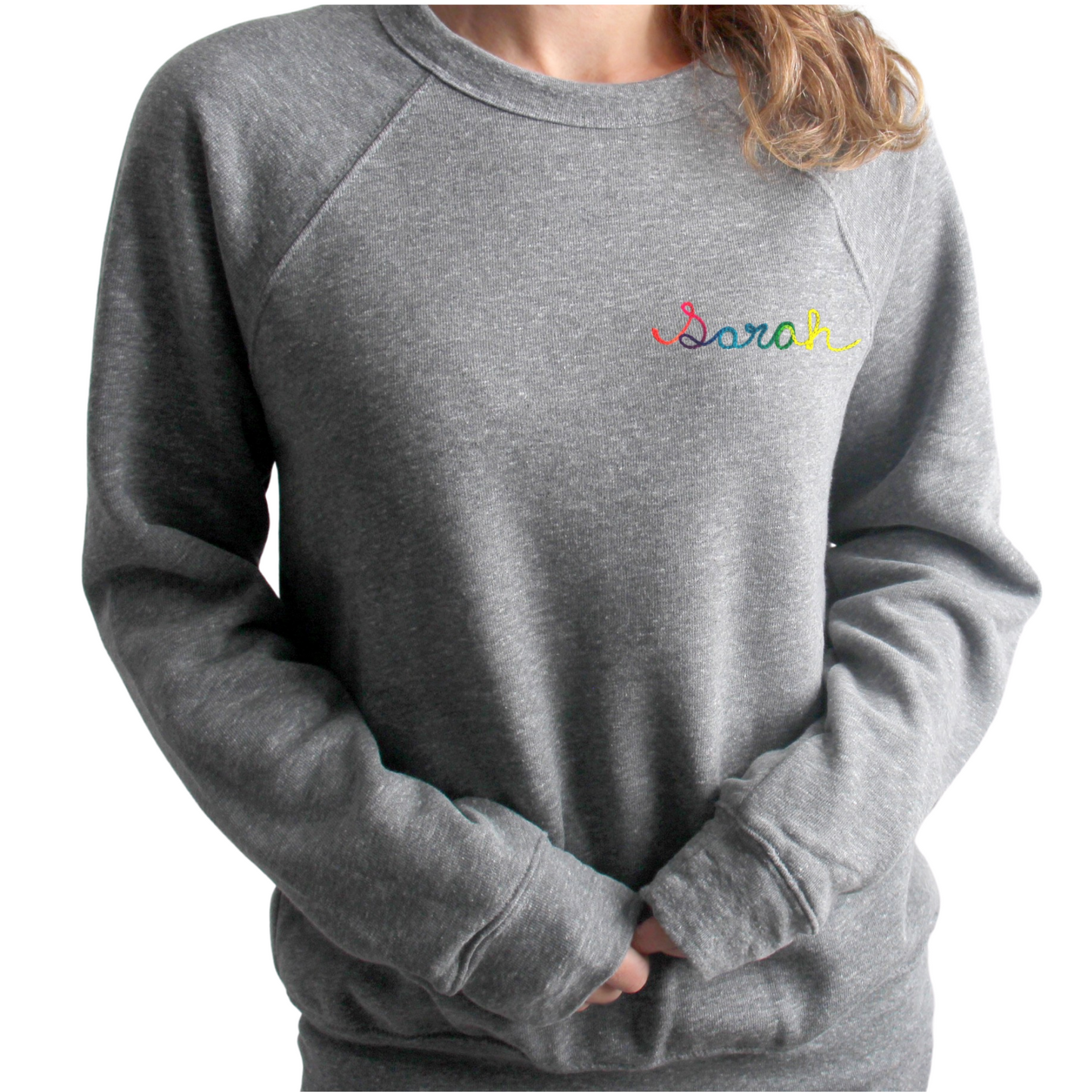 The Adult Chainstitch Sweatshirt - Dark Gray