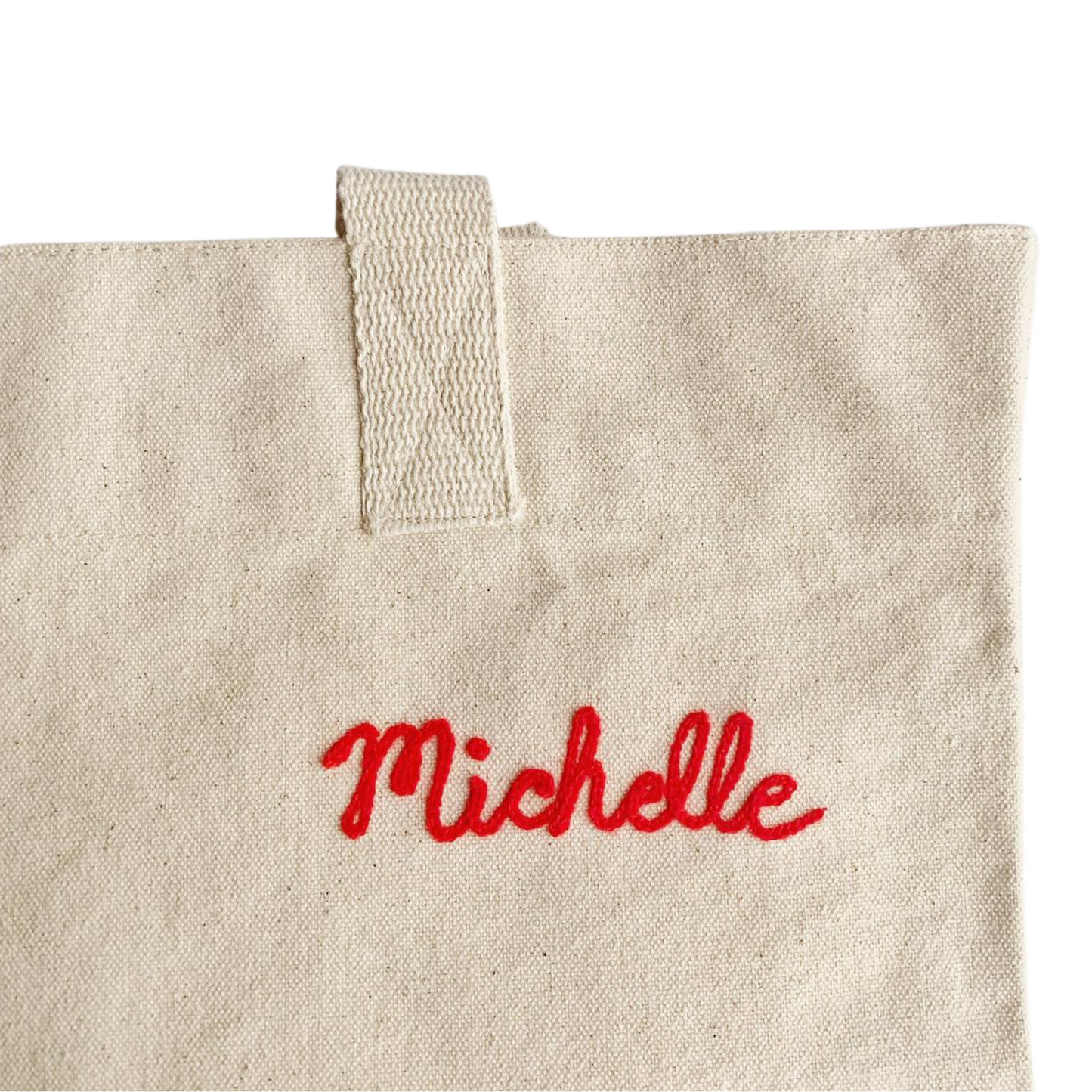 Personalized Canvas Tote Bag