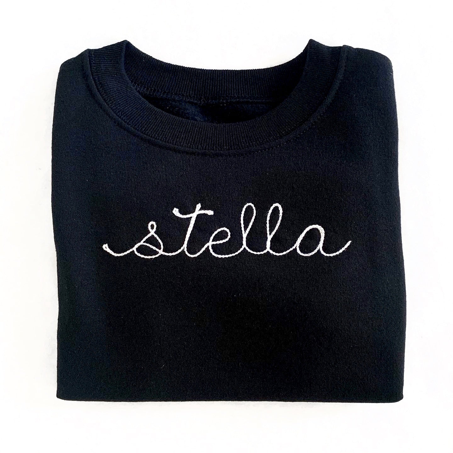 The Kids Chainstitch Sweatshirt - Black