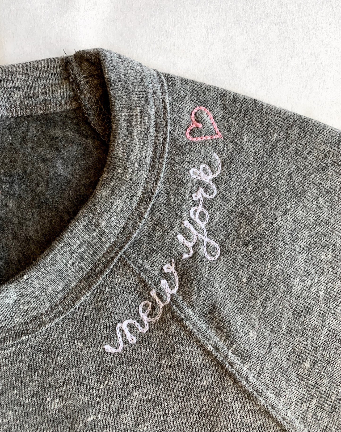 The Adult Chainstitch Sweatshirt - Dark Gray