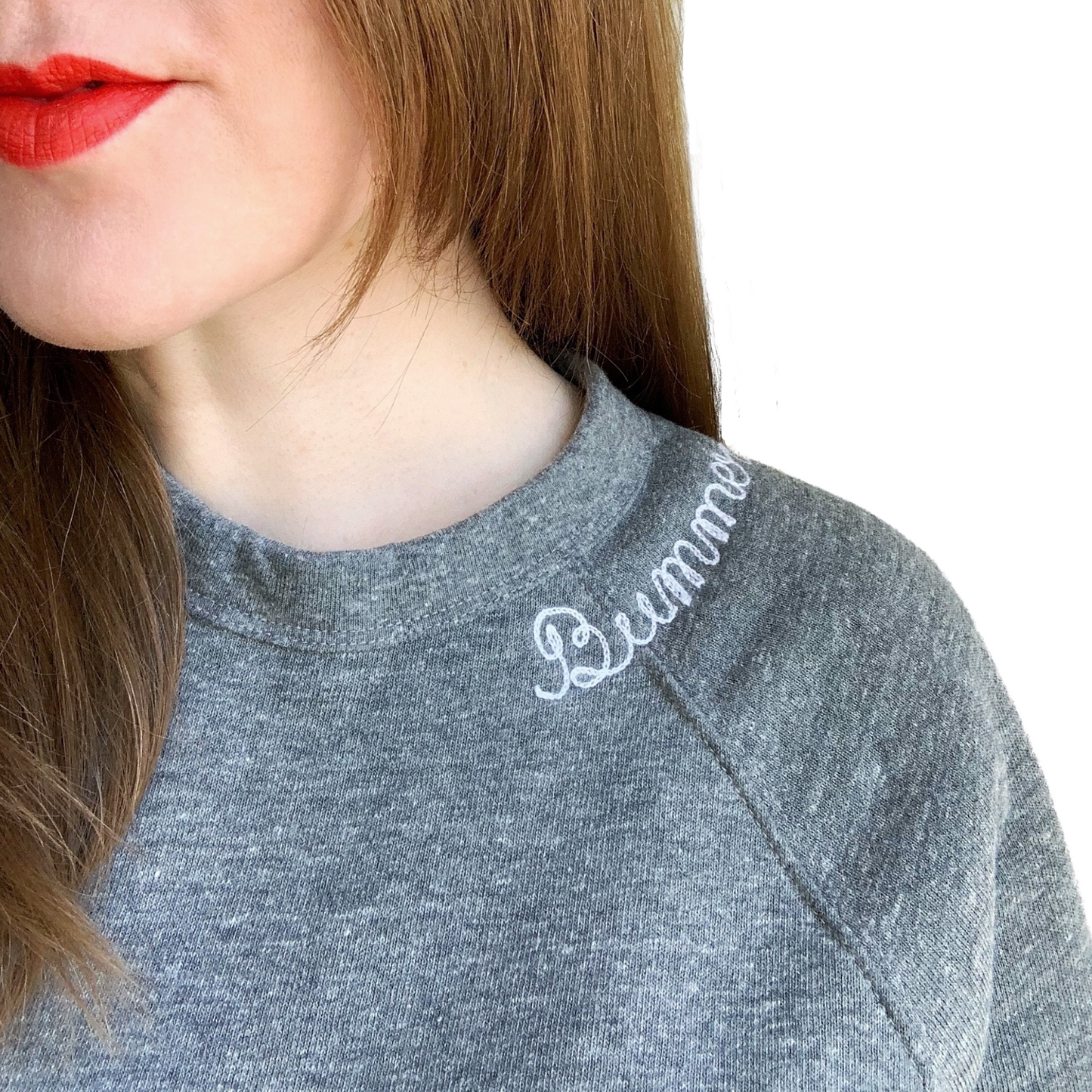 The Adult Chainstitch Sweatshirt - Dark Gray