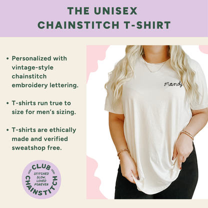The Secret Message Chainstitch T-Shirt