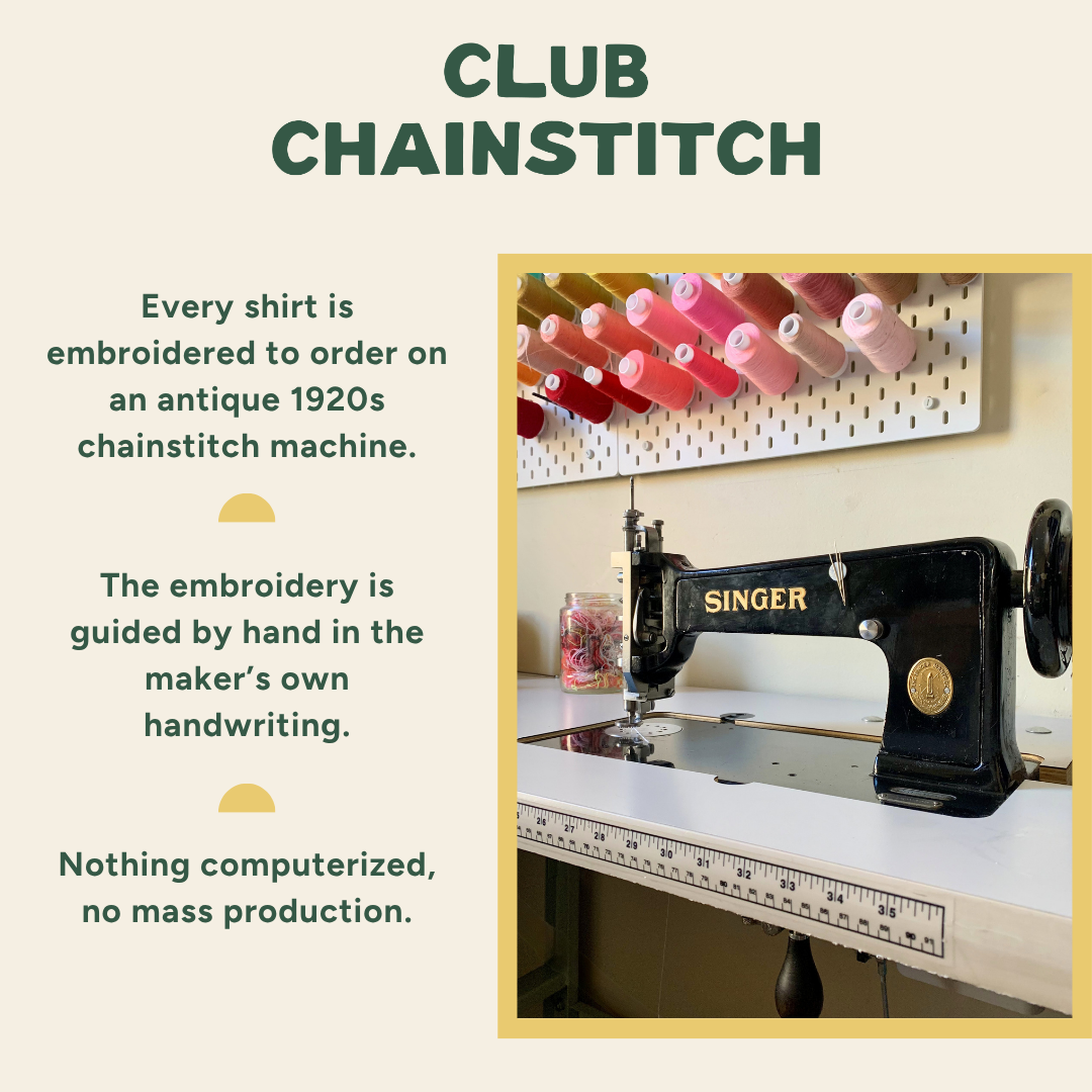 The Women's Boxy Chainstitch T-Shirt