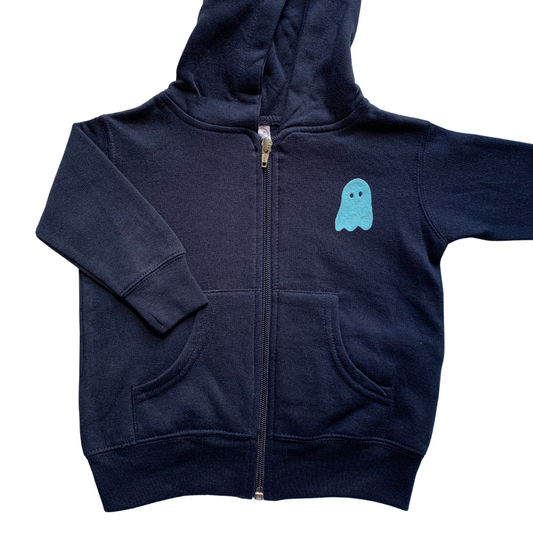INFANT 12 months Little Ghost Chainstitch Hoodie