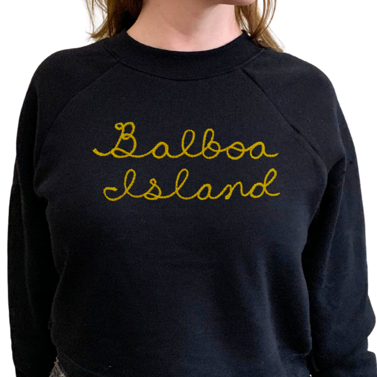 The Women's Cropped Chainstitch Sweatshirt