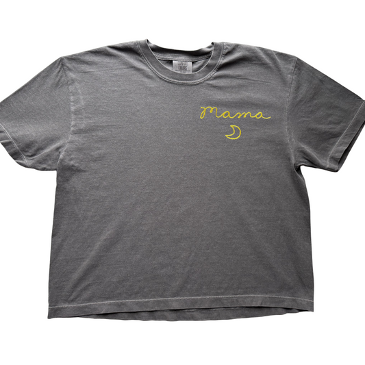 The Women's Chainstitch T-Shirt - Pepper
