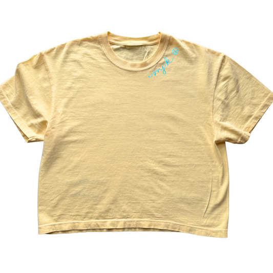 The Women's Chainstitch T-Shirt - Butter
