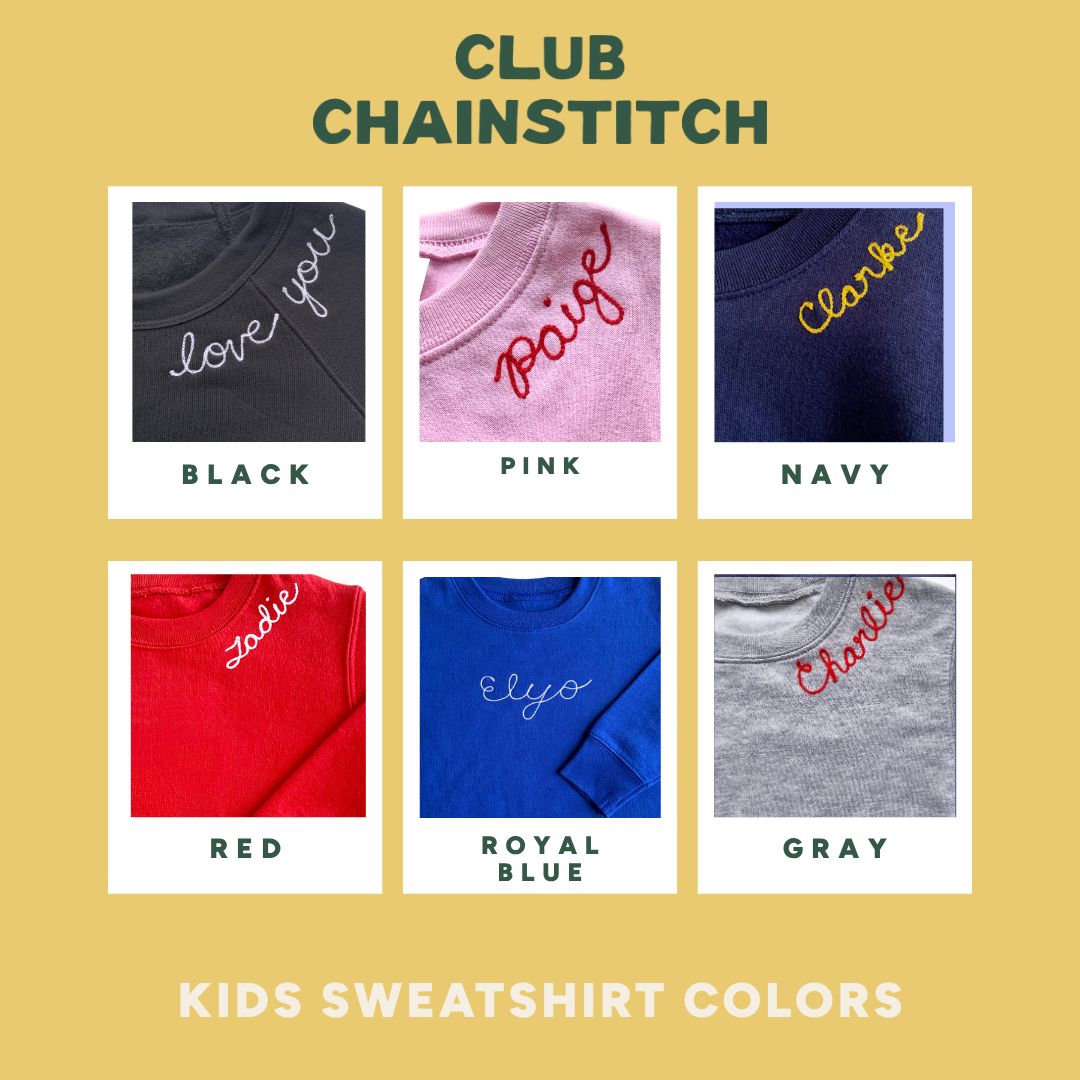 The Kids Chainstitch Sweatshirt