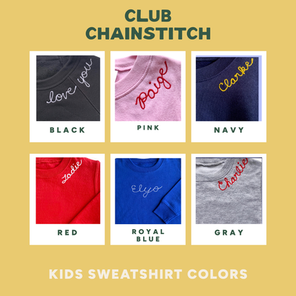 The Kids Chainstitch Sweatshirt