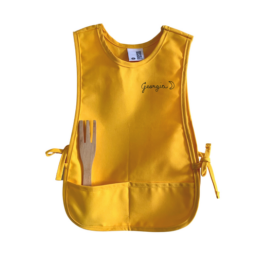 The Chainstitch Kids Apron - Yellow