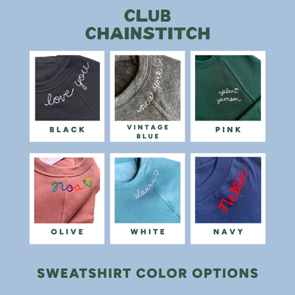 The Adult Chainstitch Sweatshirt