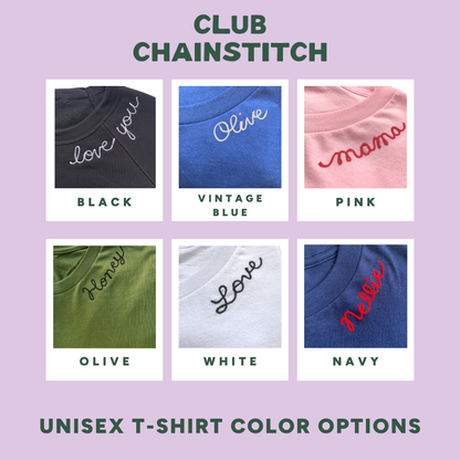 The Adult Chainstitch T-Shirt