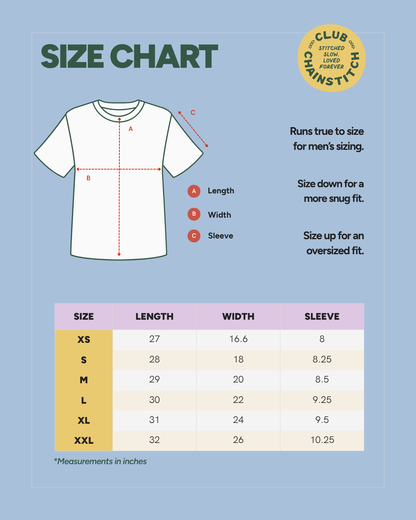 The Secret Message Chainstitch T-Shirt