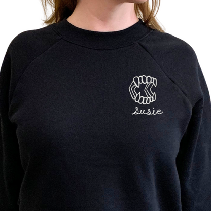 LIMITED RUN Spooky Flash Chainstitch Sweatshirt