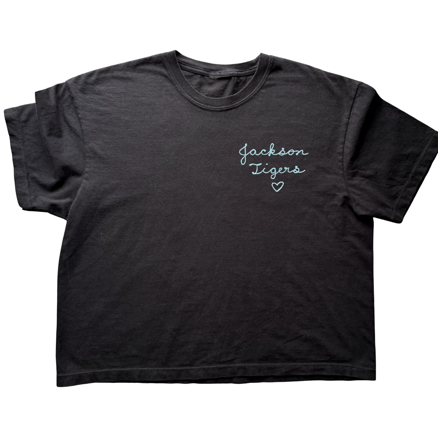 The Women's Chainstitch T-Shirt - Black