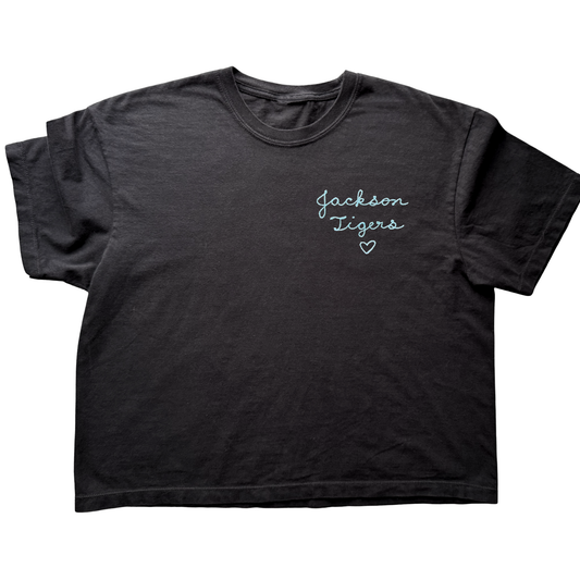 The Women's Chainstitch T-Shirt - Black