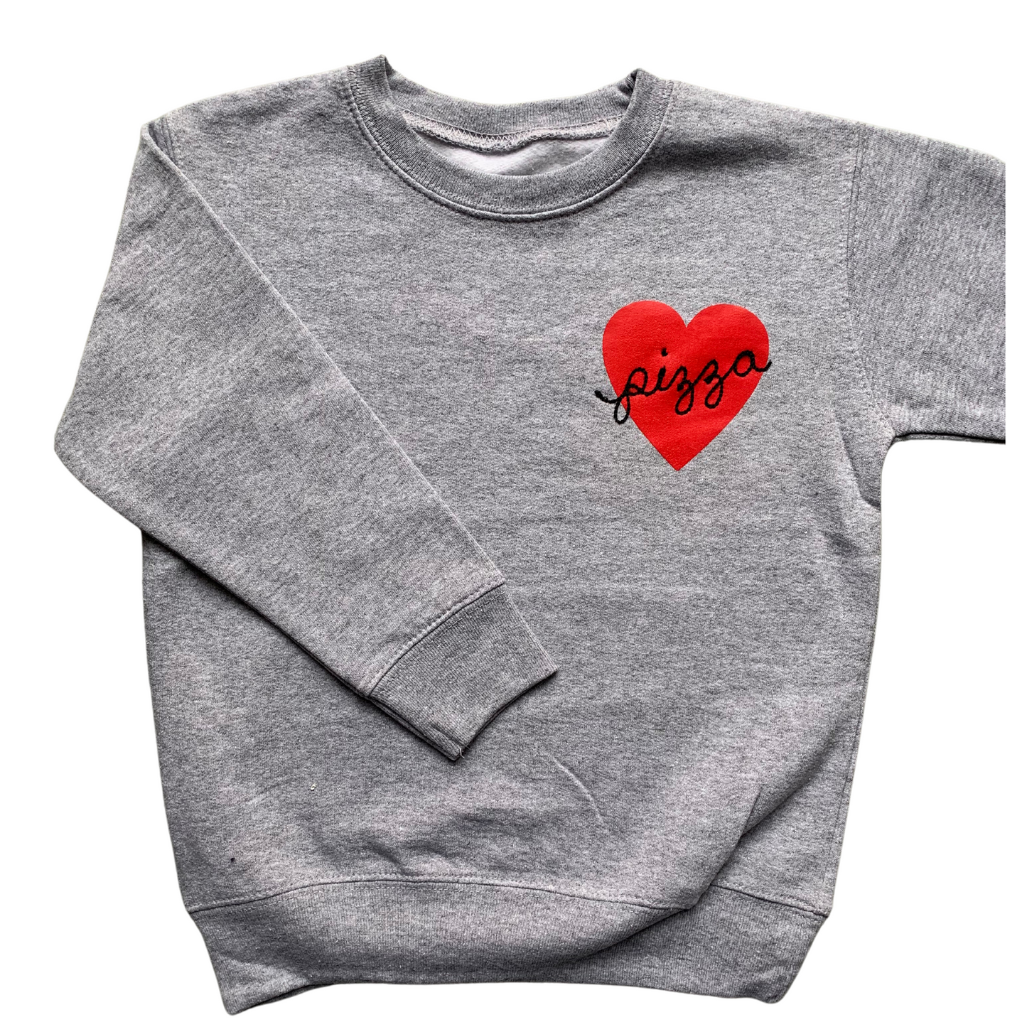 TODDLER- 4T I Love Pizza Sweatshirt