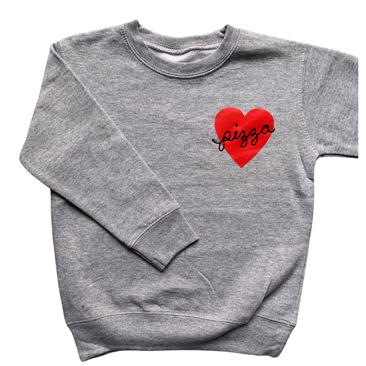 TODDLER- 4T I Love Pizza Sweatshirt
