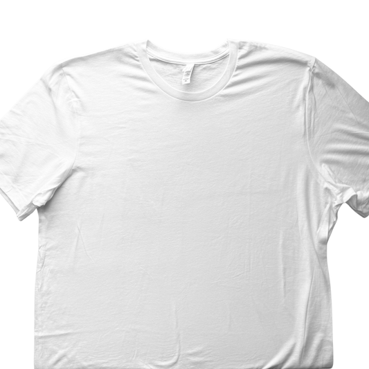 ADULT 2XL White T Shirt