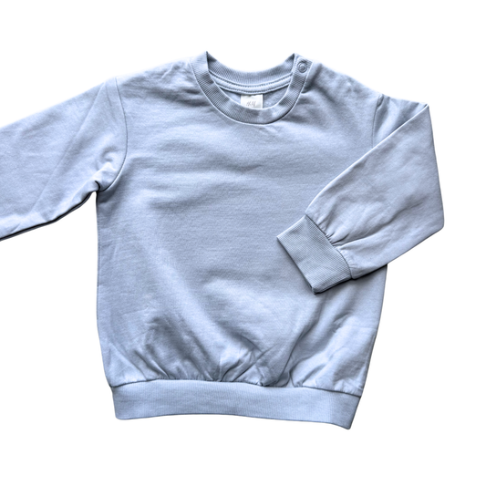 BABY Slate Blue Crewneck Sweatshirt (multiple sizes)