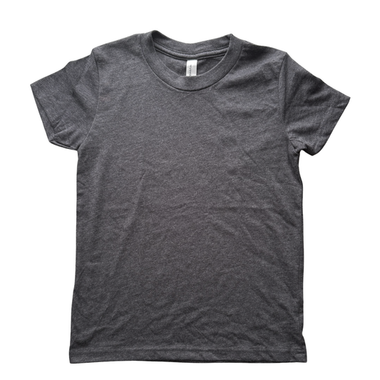 KIDS Small 6/8 Charcoal T Shirt