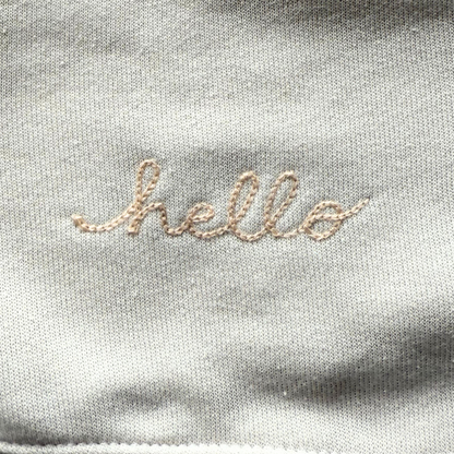Unisex Secret Message Chainstitch Sweatshirt