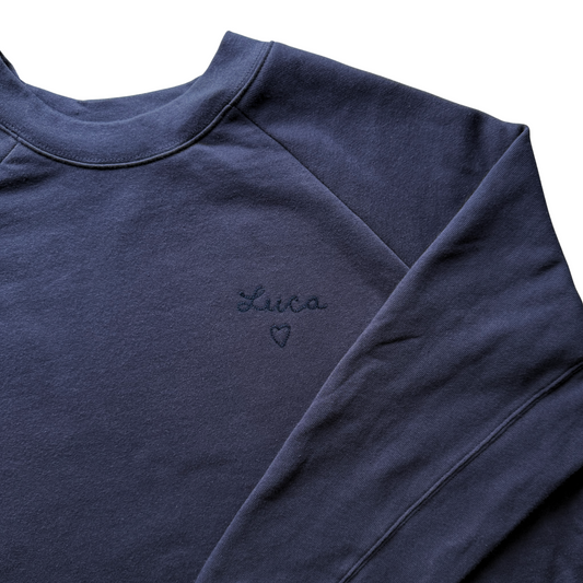 Unisex Secret Message Chainstitch Sweatshirt
