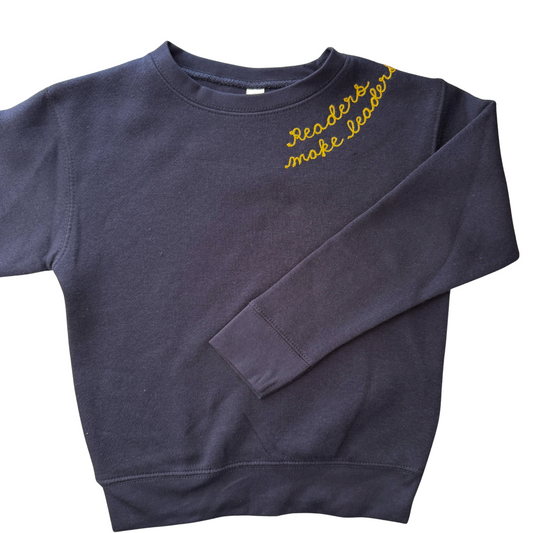 TODDLER- 5/6 Readers Make Leaders Sweatshirt