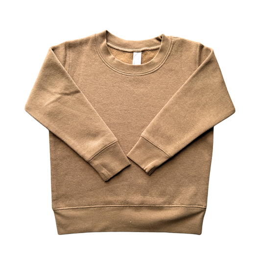 TODDLER 2T Camel Sweatshirt