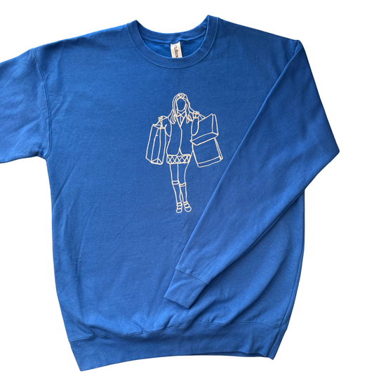 ADULT- Small Clueless Sweatshirt