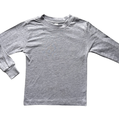 TODDLER 2T Gray Long Sleeve T Shirt