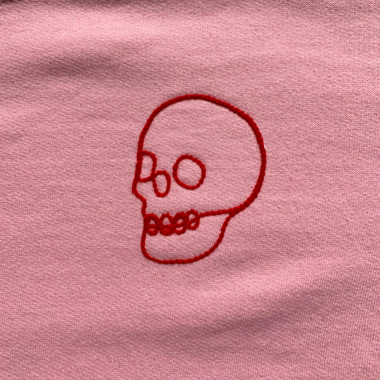 KIDS - Spooky Skull Chainstitch Sweatshirt