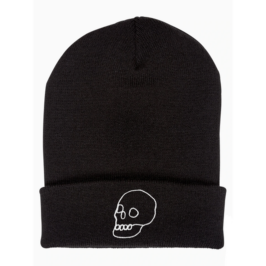 LIMITED RUN Spooky Skull Chainstitch Beanies