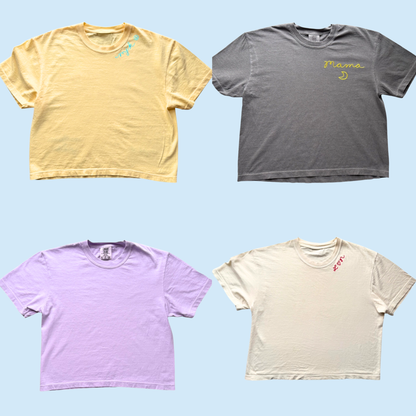 The Women's Boxy Chainstitch T-Shirt