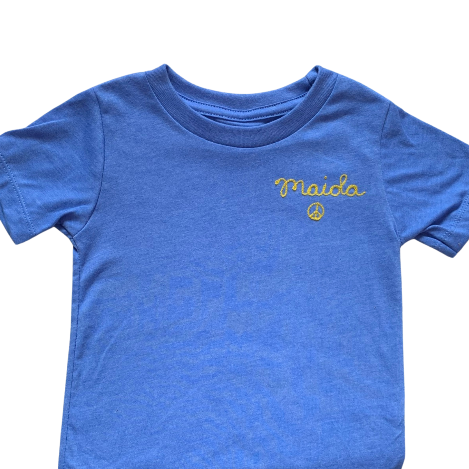 Custom Embroidered Kids T Shirts Club Chainstitch