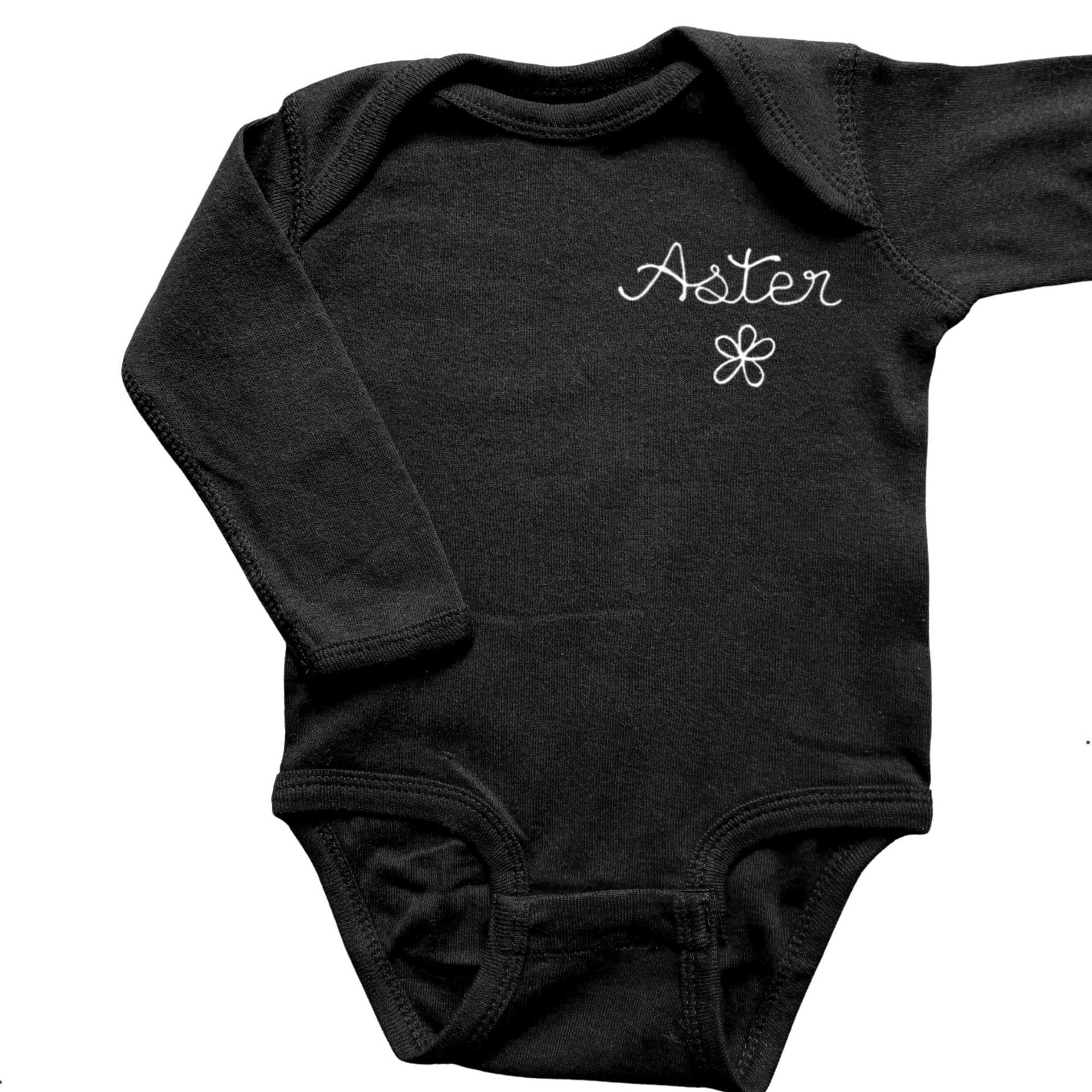 Black newborn onesie sale