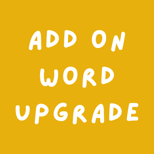 Word Add-On Upgrade