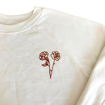Birth Flower Sweatshirt - Copper
