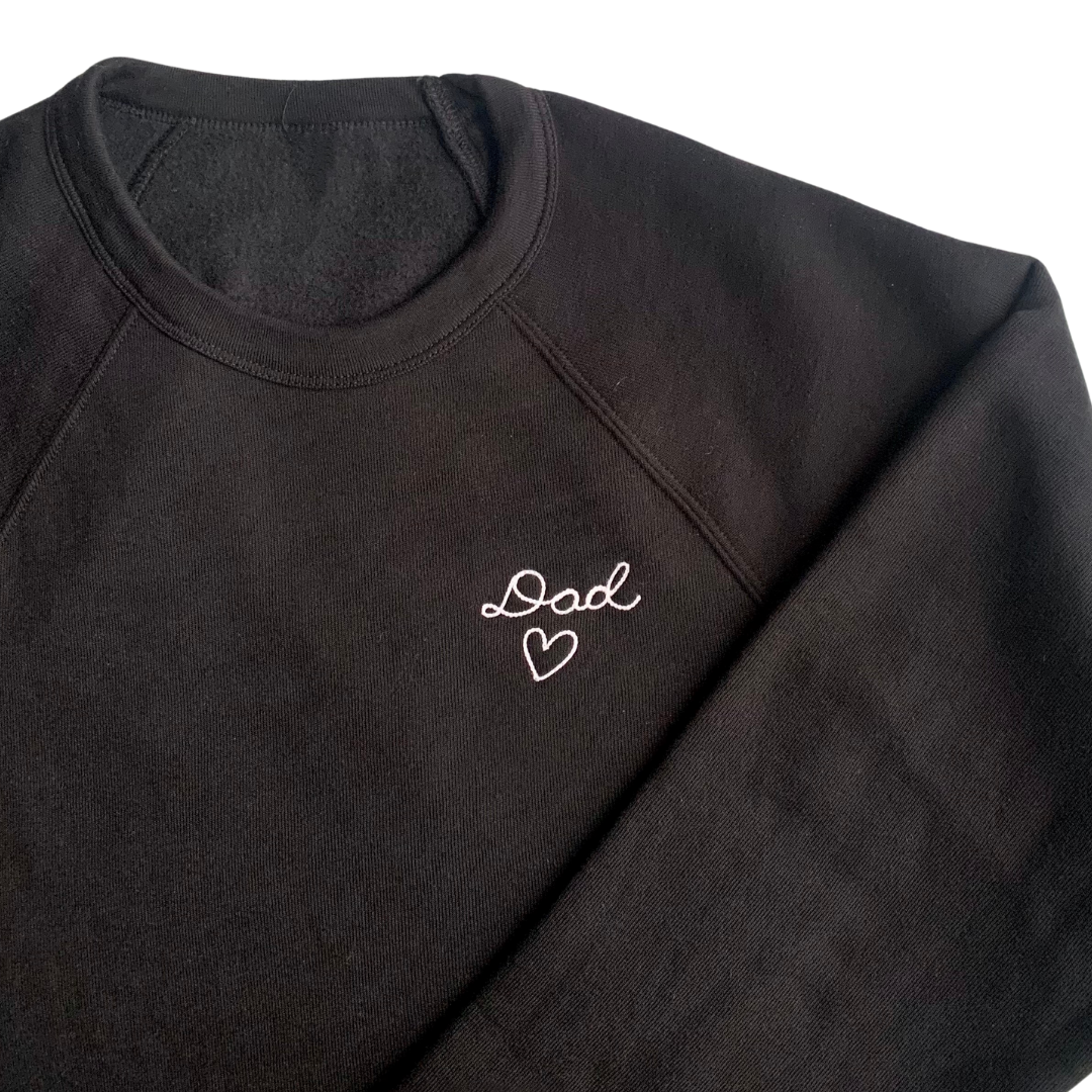 The Adult Chainstitch Sweatshirt - Black
