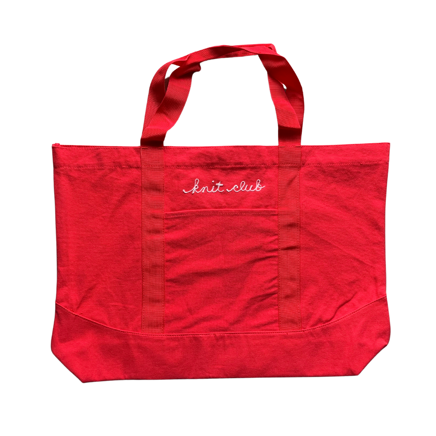The Chainstitch Carry-All Bag - Red
